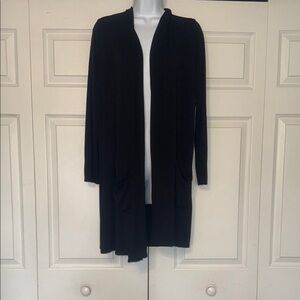 Celeste Black Cardigan Sweater Timeless Knit Style